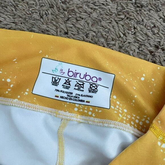 Biruba Pittsburg Steelers Football Athletic Leggings Pants One Size - Picture 3 of 4